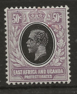 KUT, 1912, SG  51, Mint Hinged - Herrschaften Von Ostafrika Und Uganda