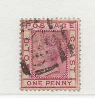 Gold Coast, 1884, SG  12, Used - Gold Coast (...-1957)