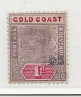 Gold Coast, 1898, SG  26, Used - Costa D'Oro (...-1957)