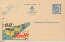 BELGIUM PPS 50C BLUE "SCEAU D'ETAT" SBEP PUBLIBEL 523 UNUSED - Werbepostkarten