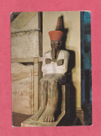 Cairo, Museo Egizio, The Egyptian Museum-Painted Limestone Statue Mentuhotep- Standard Szie, Divided Back, Ed. L&L N°764 - Kairo