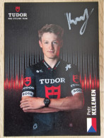 Card Petr Kelemen - Team Tudor - 2024 - Original Signed - Cycling - Cyclisme - Ciclismo - Wielrennen - Cycling