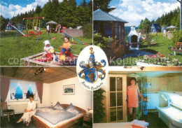 73334994 Scheibe-Alsbach Rennsteig Pension Trautwein Spielplatz Solarium Scheibe - Sonstige & Ohne Zuordnung