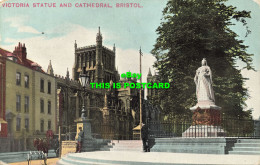 R622764 Victoria Statue And Cathedral. Bristol. E. S. London. No. 3153. 1908 - Andere & Zonder Classificatie