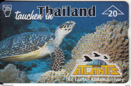 AUSTRIA - Turtle, Thailand/Atlantis, CN : 909L, Tirage 760, 03/99, Used - Oesterreich