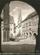 73334702 Goerlitz Niederschlesien Lauben Am Untermarkt Und Peterskirche Handabzu - Polen