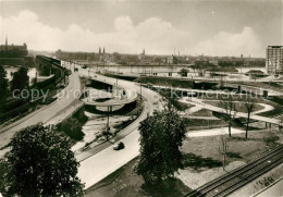 73334691 Mannheim Auffahrt Zur Rheinbruecke Eisenbahn Mannheim - Mannheim