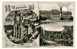 73334605 Uppsala Domkyrkan Universitetet Slottet Och Svandammen Uppsala - Suède