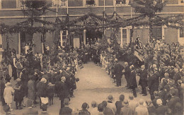 Belgique - HOMBOURG (Liège) Fête Du Centenaire Le 1er Juin 1930 - Entrée De La Maison Communale - Autres & Non Classés