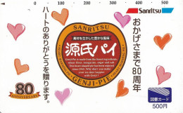 Japan Prepaid Libary Card 500 - Sanritsu Genji Pie - Japon