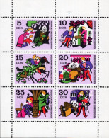 GDR - 1970 - Fairy Tales - Little Sister And Little Brother By Brothers Grimm - Mint Stamp SHEETLET - Nuevos