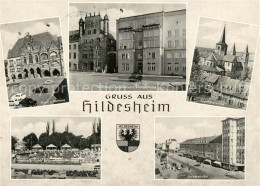 73334432 Hildesheim Markt Und Rathaus Templerhaus Freibad Johanneswiese Kaiserst - Hildesheim
