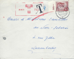 Luxembourg - Luxemburg - Lettre   TAXES   1973 - Impuestos