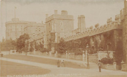 England - WINDSOR Castle Military Knights Quarters REAL PHOTO - Windsor Castle