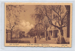 Tunisie - LE KEF - Rue De Paris - Ed. Veuve Lebeau 6 - Túnez