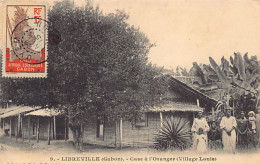 Gabon - LIBREVILLE - Case à L'Oranger (Village Louis) - Ed. S.H.O. - G.P. 9 - Gabon