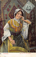 JUDAICA - Maroc - TANGER - Costume De Jeune Femme Israélite - Ed. A. Benzaquen  - Judaika