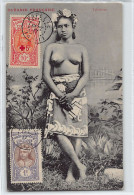 Polynésie - Femme Tahienne Au Seins Nus - NU ETHNIQUE - Ethnic Nude - Ed. Inconnu  - Polynésie Française