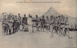 Maroc - TAZA - Orchestre De La Musique De Garnison - Légion étrangère ? - Bataillond 'Afrique ? - Ed. N. Boumendil (Taou - Altri & Non Classificati