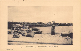Bénin - PORTO NOVO - Vue Du Wharf - Ed. E.R. 34 - Benín