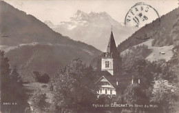 CERGNAT (VD) Eglise Et Dent Du Midi - Ed. B.B. 2882 - Sonstige & Ohne Zuordnung