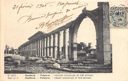 Syria - PALMYRA - Great Colonnade Of 1,500 Meters Long - Publ. G.F. 395/2 - Syria