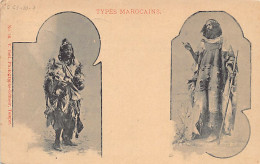 Maroc - TANGER - Types Marocains - VOYAGÉE EN 1902 - Ed. V. Hell 16 - Tanger