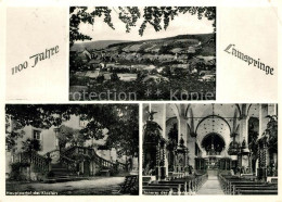 73334300 Lamspringe Hauptportal Des Klosters Inneres Der Klosterkirche Lamspring - Sonstige & Ohne Zuordnung