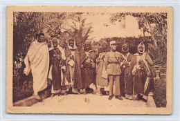 ALGÉRIE - Chefs Touaregs Hoggars Et Adjers Venus à Alger Sous La Conduite Du Lt. Brunet - Ed. R. Prouho  - Mannen