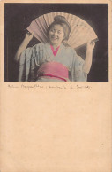 JAPAN - Lady Chrysanthemums, Seller Of Smiles - Geisha And Her Fan - Sonstige & Ohne Zuordnung