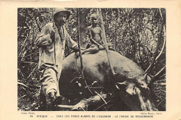 Uganda - Among The White Fathers Of Uganda, The Missionary Hunting The Hippopotamus - Publ. Propagation De La Foi 66 - Oeganda