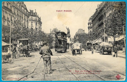 CPA 75016 TOUT PARIS Rue Du Temple (IIIe Arrt.) (UN ARROSEUR) ° F. Fleury ** Métier Propreté Tramway - Distretto: 03