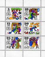 GDR - 1969 - Fairy Tales - Jorinde And Joringel By The Brothers Grimm - Mint Stamp SHEETLET - Neufs