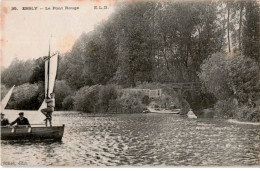 ESBLY: Le Pont Rouge - état - Esbly