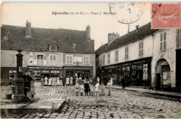 EGREVILLE: Place J. Massanet - Très Bon état - Autres & Non Classés