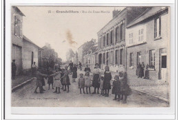 GRANVILLIERS : Rue Du Franc-marché - Etat - Sonstige & Ohne Zuordnung