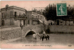 JUVISY-sur-ORGE: Abreuvoir Et Pont Sur L'orge - Très Bon état - Juvisy-sur-Orge