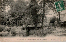 JUVISY-sur-ORGE: Vue De L'orge En Face De La Mairie - Très Bon état - Juvisy-sur-Orge