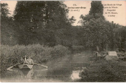 JUVISY-sur-ORGE: Les Bords De L'orge Pris Du Miroir Propriété De M. Braun - Très Bon état - Juvisy-sur-Orge