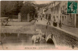 JUVISY-sur-ORGE: La Rue De Paris Et L'abreuvoir - état - Juvisy-sur-Orge