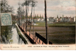 JUVISY-sur-ORGE: Les Bords De L'orge, Vue Prise Des Belles Fontaines - Bon état - Juvisy-sur-Orge