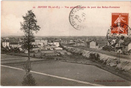 JUVISY-sur-ORGE: Vue Générale Prise Du Pont Des Belles-fontaines - Très Bon état - Juvisy-sur-Orge