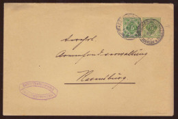 Allemagne Wurtemberg Entier Postal Ganzasche Cachet 1907 Lettre Avec Complément Timbre Brief Cover Format 18.2x12cm - Postal  Stationery