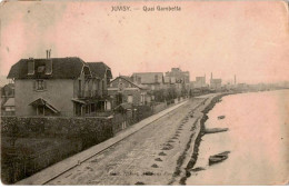 JUVISY-sur-ORGE: Quai Gambetta - état - Juvisy-sur-Orge