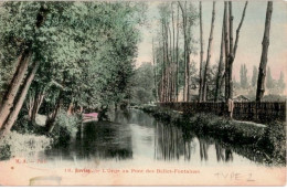 JUVISY-sur-ORGE: L'orge Au Pont Des Belles-fontaines - Très Bon état - Juvisy-sur-Orge