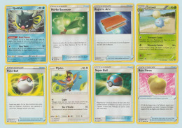 8 Cartes Pokémon/  Base : 51/202 162/214 - Dresseur : 136/68 172/202 059/073 119/149 182/202 - Niveau 2 : 5/114 (lot 20) - Lots & Collections