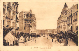 Algérie - ORAN - Boulevard Du Lycée - Ed. Collection Idéale P.S. 155 - Oran