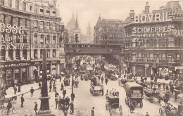 England - LONDON Ludgate Hill And St. Paul's From Ludgate Circus - Autres & Non Classés