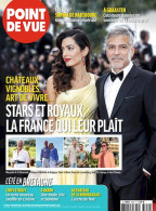 Point De Vue Magazine France 2022 #3859 George Clooney Amal Alamuddin - Non Classés
