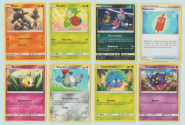 8 Cartes Pokémon/  Base : 25/156 4/156 73/156 92/149 80/156 7/147 60/156 - Dresseur : 064/073  (lot 21) - Lots & Collections
